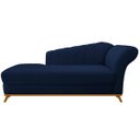 Ver imagem 2 de Kit Diva Recamier Vanessa 160cm Lado Esquerdo e 02 Poltronas Laura Suede - Doce Sonho Móveis RECAMIE