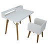Kit Mesa Infantil Gabriela e Poltrona Infantil Sophie Linha Kids Bolzan - 4