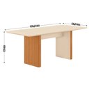 Ver imagem 5 de Sala de Jantar Tuboarte Mesa Manoela 160 com 6 Cadeiras Bella New