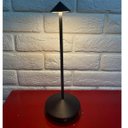 Ver imagem 2 de Luminaria de Mesa Led Abajur 3 Tons Controle de Intensidade Usb Bateria Recarregavel Touch Estudo Ho