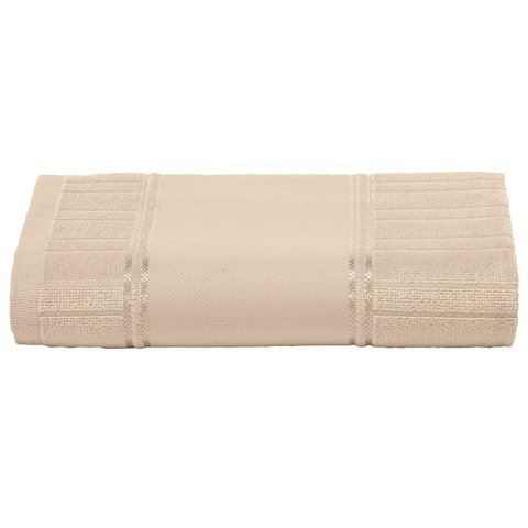 Toalha de Rosto Döhler Artesanalle 50x80cm para Pintar Toalha de Rosto Döhler Artesanalle Bege