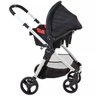 Carrinho Soul com Bebê conforto Preto - Burigotto - 4