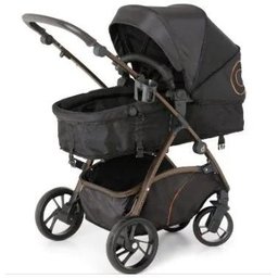 Carrinho de Bebê Maly Black Copper + Bebê Conforto Cocoon + Base - Dzieco - 2