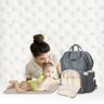BOLSA MATERNIDADE LOVELY BABY CINZA - AVENT - 4