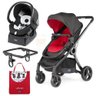 Carrinho Urban com bebê Conforto Keyfit Black Night + Color Pack Red - Chicco - 1