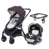 Carrinho Urban com bebê Conforto Keyfit Black Night + Color Pack Sandshell - Chicco - 1