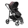 Carrinho de Bebê Moisés Olympus Grafite Rosa com Bebê Conforto GRRG + Base - Galzerano - 2
