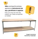 Ver imagem 4 de Bancada em Aço Industrial sem Tampo 2mt Estruturas Completa