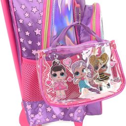 Mochila LOL Luxcel com Rodas 4 Bolsos IC34612LO-2800 Lilás - 2
