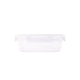 Pote Refratário Retangular com Tampa 650ml Mor Glass Forno Micro-ondas e Freezer - 2 Pote Refratário Retangular com Tampa 650ml Mor Glass Forno Micro-ondas e Freezer - 2