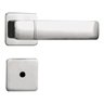 Fechadura para Banheiro Roseta Aço 40mm MGM Capri - 1
