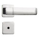 Ver imagem 1 de Fechadura para Banheiro Roseta Aço 40mm MGM Capri