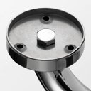 Ver imagem 5 de Barra de Apoio 60cm Inox Suporte Antiderrapante Kit 4 Unidades Banheiro Box Idoso Criança Gestante C