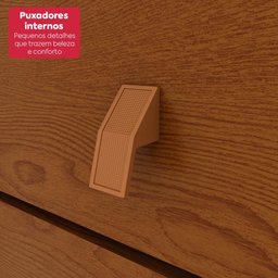 Guarda-roupa Casal 100% Mdf 8 Portas Easy Glow com Pés Frassino/off White - 10
