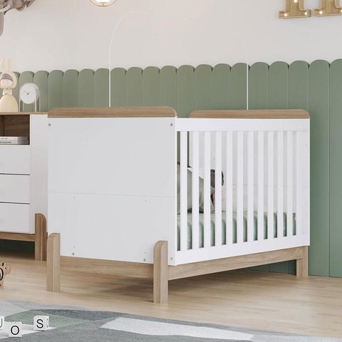Berço Mini Cama Ternura Ambiente Branco Jequitibá Hp - Henn