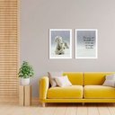 Ver imagem 4 de Kit 2 Quadros Você nunca está tão perdido que os seus anjos não consigam te encontrar Secret Acessór