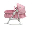 Ver imagem 2 de Moisés Bercinho Cadeira Descanso Sonequinha Baby Style Rosa