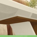 Ver imagem 5 de Mesa de Jantar 6 Lugares 160cm Tampo MDF 25mm Retangular Stel Casa 812 Branca