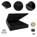 Ver imagem 4 de Cama Box Baú Viúvo 128x188 Preto