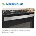 Ver imagem 3 de Fogao Itatiaia 5 Bocas Itaglass Plus Tri Chama