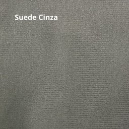 Sofá Rovere Retrátil 2 Módulos com Chaise Longue Esquerda* D'confort Design Suede Cinza 70 - 2