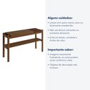 Ver imagem 6 de Aparador Air - Tampo: Laminado - Largura: 160 cm - Cor: Amêndoa - Tecido: sem