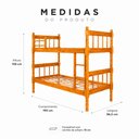 Ver imagem 3 de Beliche Torneada Milão 6 - Natural - Jm Móveis
