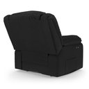Ver imagem 6 de Poltrona do Papai Reclinável Melim Power Touch Massagem Pu Preto Fh1 - D'Rossi