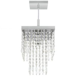 Lustre Pendente De Cristal Acrilico Marrycrilic Formidavel - 3