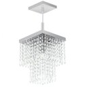 Ver imagem 2 de Lustre Pendente De Cristal Acrilico Marrycrilic Formidavel