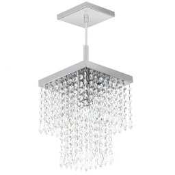 Lustre Pendente De Cristal Acrilico Marrycrilic Formidavel - 2