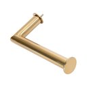 Ver imagem 2 de Porta Papel Higiênico Papeleira de Parede de Banheiro 13cm em Aço Inox Dourado Tessália Stainless