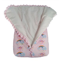 Saco de dormir para bebê com zíper estampa chuva de benção - 2