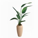 Ver imagem 2 de Arbusto Árvore Artificial de Heliconia com Vaso Thai Polietileno Areia | Formosinha
