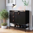 Ver imagem 3 de Cômoda Multifuncional Personal 90cm Preto