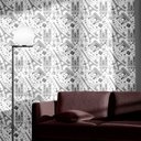 Ver imagem 4 de Papel De Parede Adesivo Pontos Turísticos Países Preto e Branco Lavável