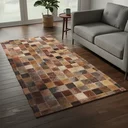 Ver imagem 1 de Tapete de Couro Trilho Marron 2,00 X 0,60 M