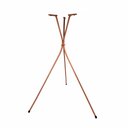 Ver imagem 1 de Base Tripé Pé de Mesa 45cm Cobre Metálico Mesinha Lateral Bistrô Decoração Minimalista Pé Palito