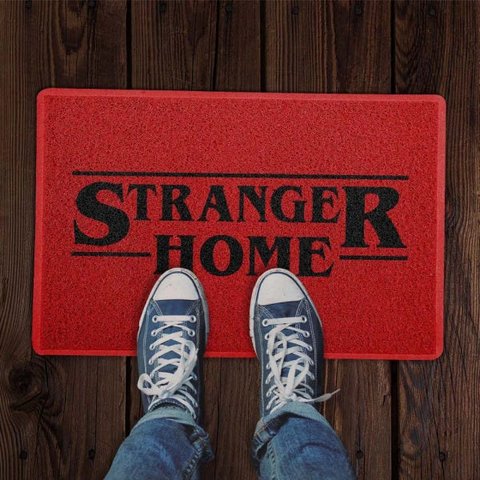 Capacho Stranger Home Vermelho 0,40x0,60M - Beek