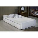 Ver imagem 6 de Cama Box Base c/Auxiliar Solteiro MH1453 Bordado White (88x188x32) - Herval