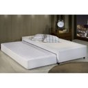 Ver imagem 7 de Cama Box Base c/Auxiliar Solteiro MH1453 Bordado White (88x188x32) - Herval