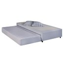 Ver imagem 1 de Cama Box Base c/Auxiliar Solteiro MH1453 Bordado White (88x188x32) - Herval