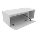 Ver imagem 4 de Gabinete Banheiro Suspenso 80cm Multimóveis CR10081 Branco