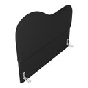 Ver imagem 7 de Cabeceira Orgânica Cama Box Queen Size Sea 160cm com Frame Bouclé Preto - Desk Design