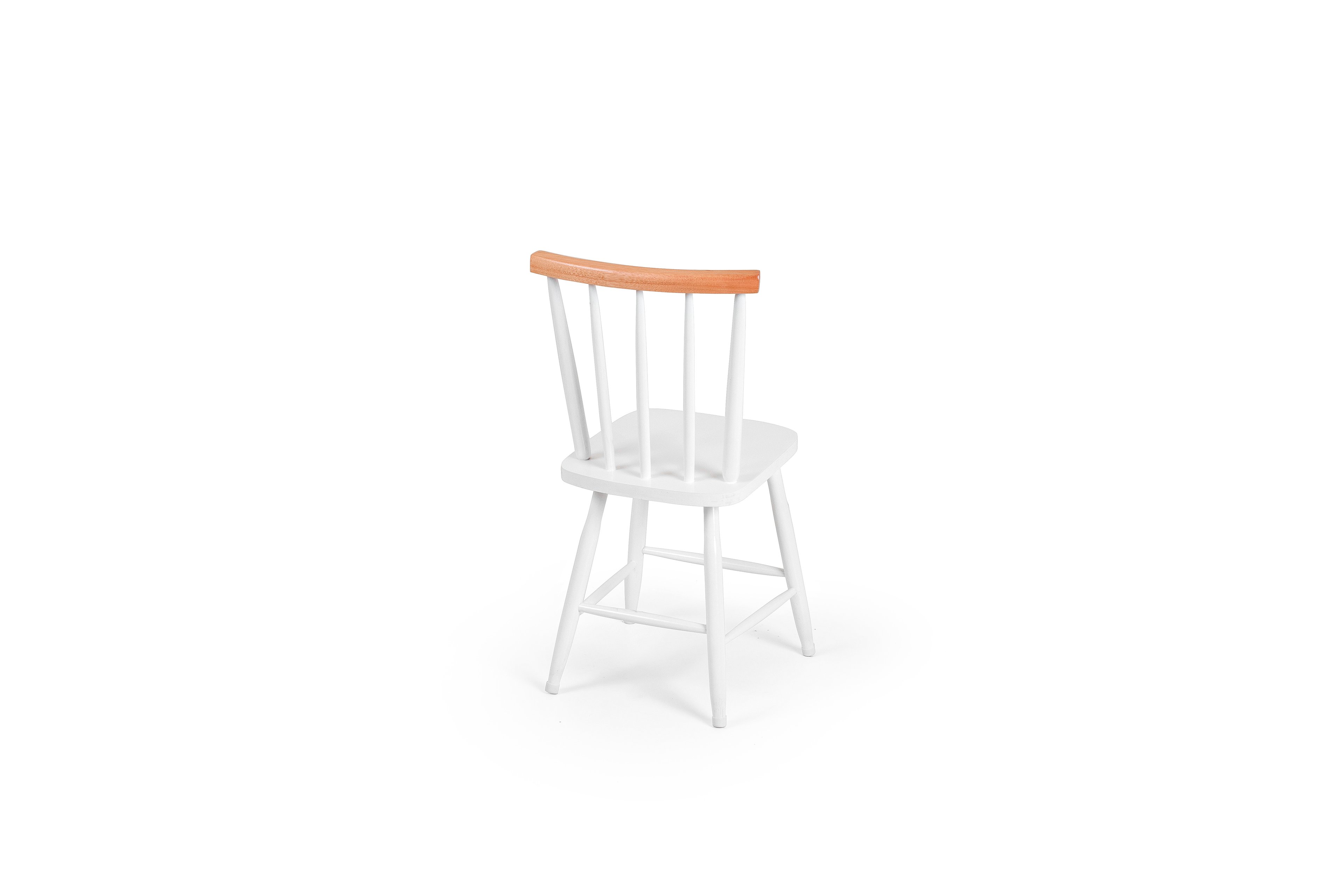 Jogo de Jantar Colonial Clássico Mesa Soft 4 Cadeiras Brancas Cozinha - 6