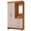 Ver imagem 1 de Guarda-roupa Nt 6020 Freijo com Off White - Notavel