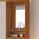 Ver imagem 3 de Guarda-roupa Nt 6020 Freijo com Off White - Notavel
