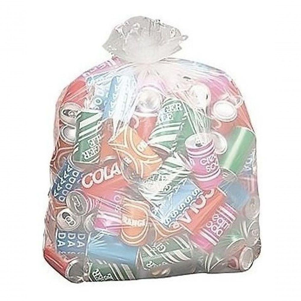 Sacos de Lixo Transparente 200l Reforçado 100un