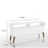 Rack para TV até 55 Polegadas 2 Gavetas 0805 Retrô Genialflex - 4