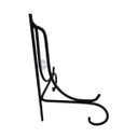 Ver imagem 2 de Suporte rústico ferro expositor prato/tigela artesanal